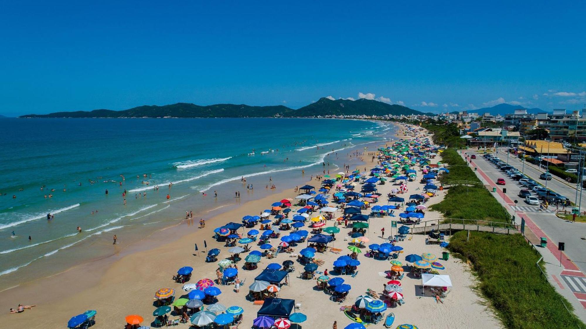 Apartamento Praia Mariscal Canto Grande Bombinhas - Canela Flats 03 ภายนอก รูปภาพ